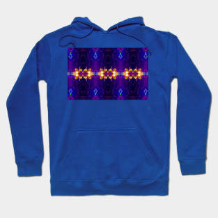 Glowing Alien Flower Chain Hoodie